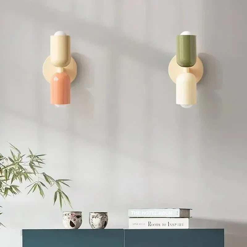 Glazed Ceramic Bidirectional Wall Sconce Velanto – Hero Shot