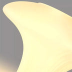 Sculptural Fluted Solar Pillar Light - Solvara