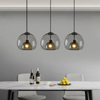 Industrial Glass Globe Pendant Light – Orbeon – Hero Shot