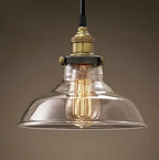 Industrial Glass Dome Pendant Light – Domaris – Lifestyle View 2