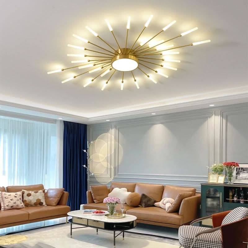 Radiant LED Wand Starburst Ceiling Light Anelux – Hero Shot