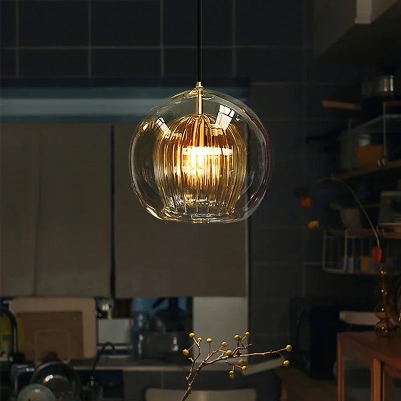 Glass Designer Pendant Light Caera