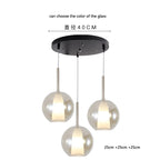 Dual Glass Bell Globe Pendant Light Bellonix – Product Detail 13