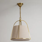 Ryalon brass cage pendant light — scene 4