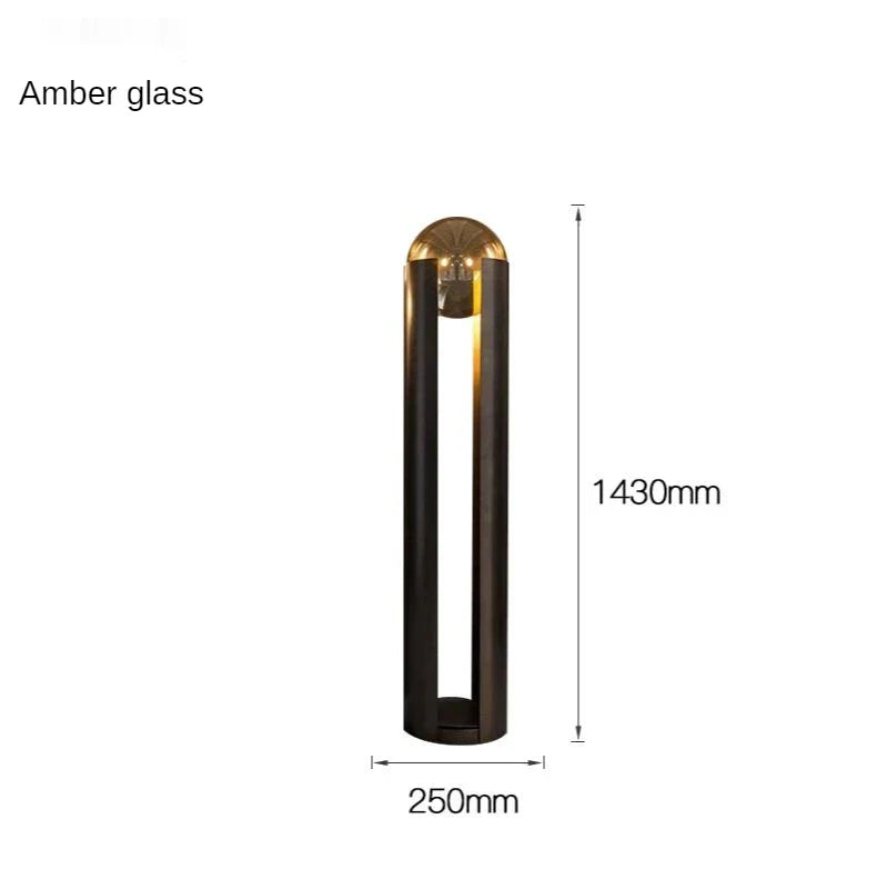 Postmodern Metal Arc Floor Lamp Deronis – Product Detail 6