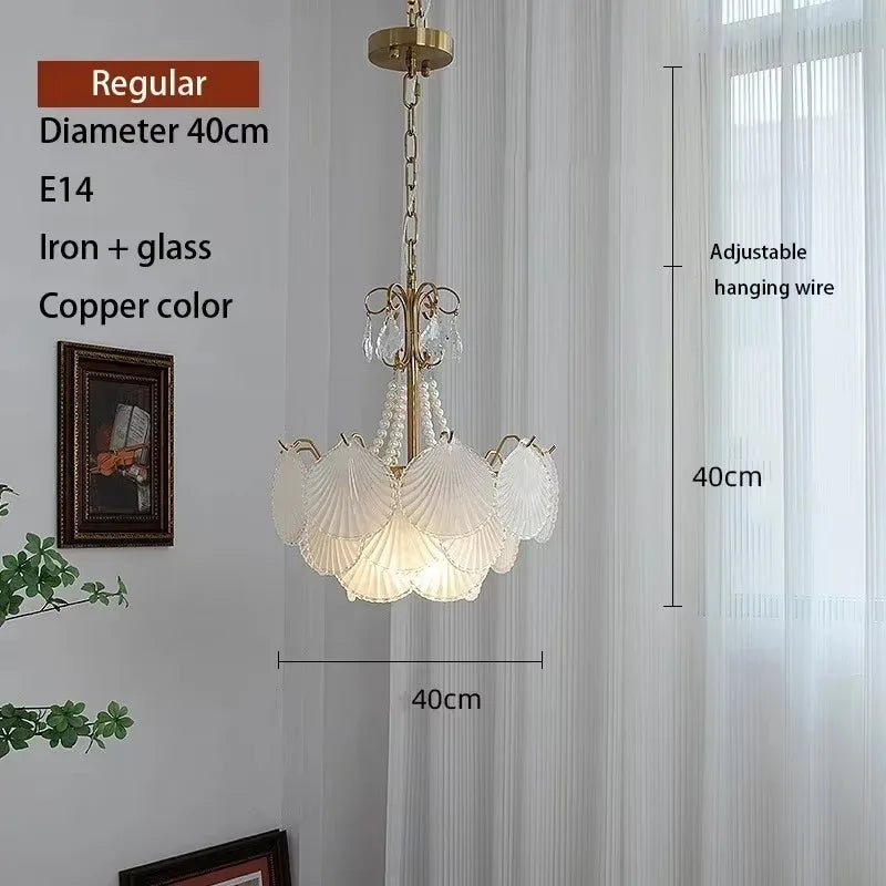 Pearl Glass Chandelier Waldris – Product Detail 8