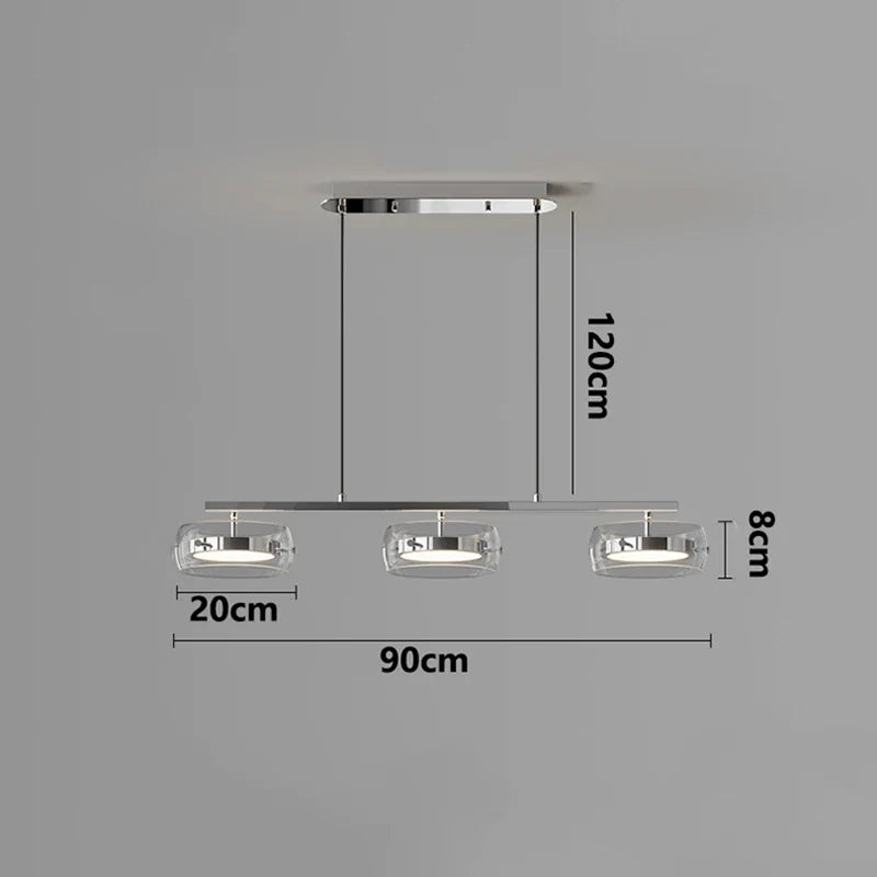 Smoke Alloy Minimalist Pendant Light Dzaeloria – Product Detail 6