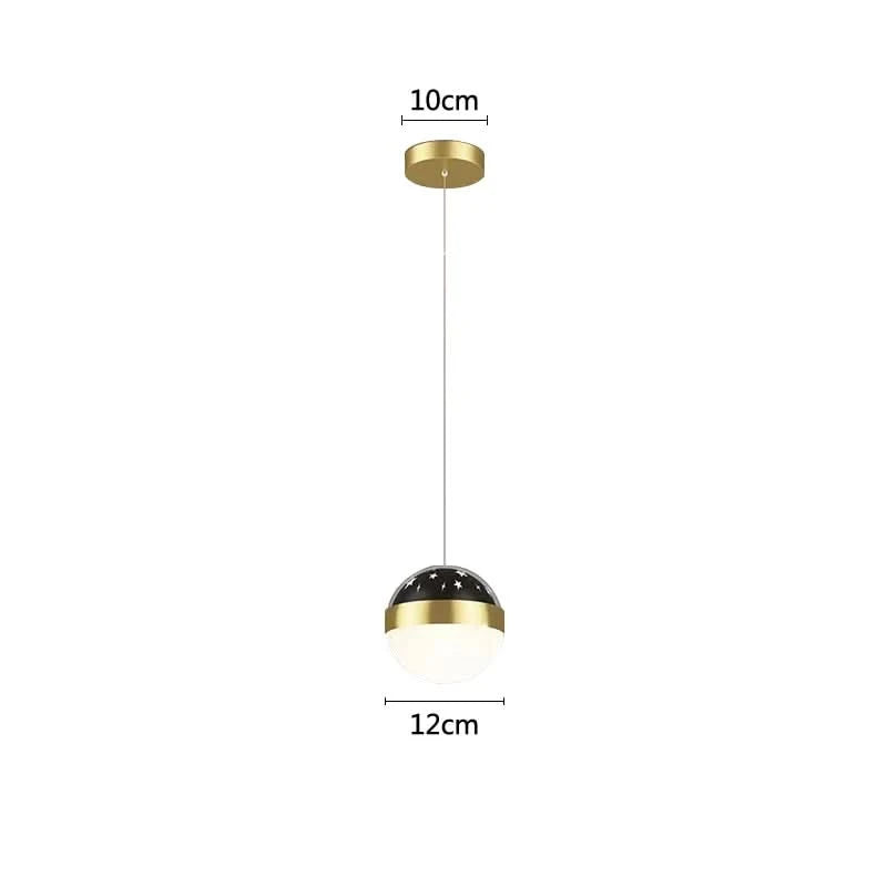 Celestial Crystal Moon Pendant Light Orbeth – Product Detail 11
