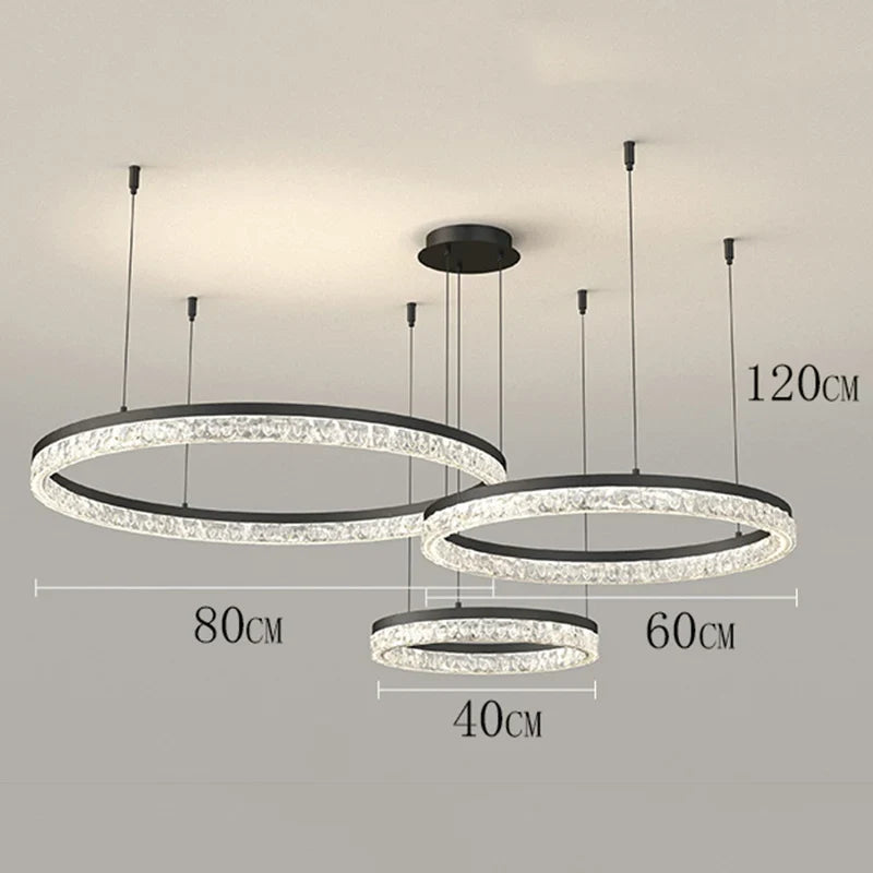 Modern Geometric Statement Chandelier Maelrix – Product Detail 6