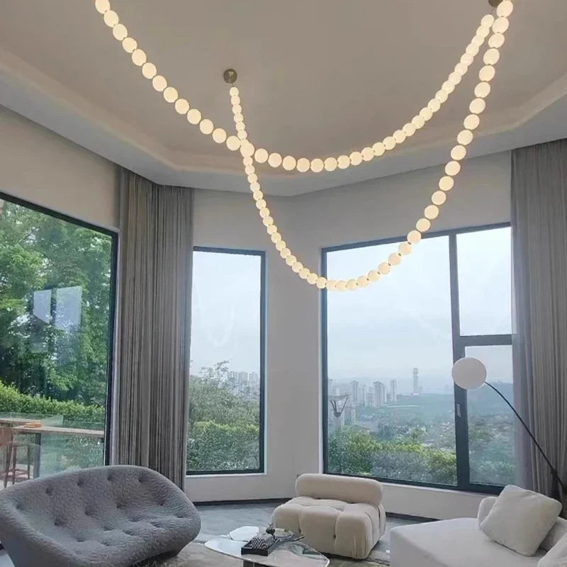 Sleek Metal Linear Chandelier Linearis – Product Detail 18