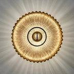 Natural Stone Luminous Wall Sconce Solkern – Lifestyle View 3