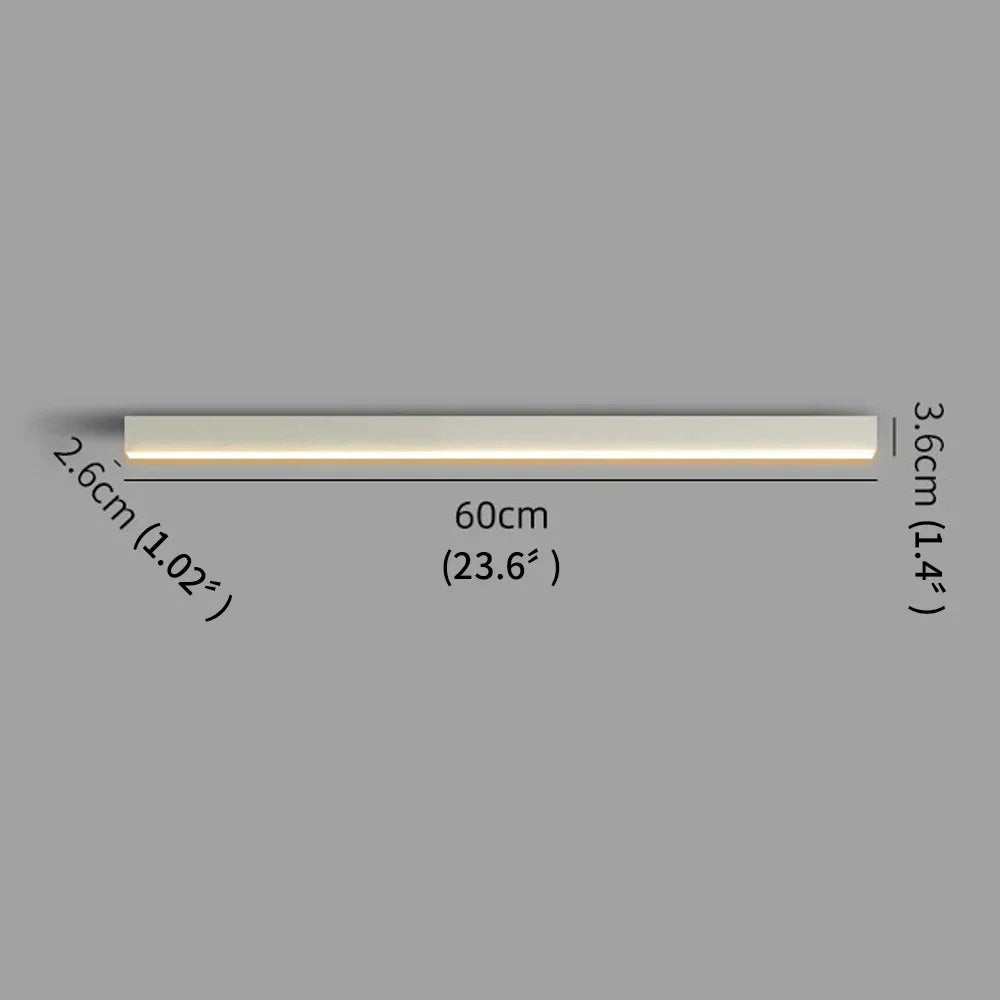 Elegant Linear Aluminum Ceiling Light Prylux – Product Detail 5