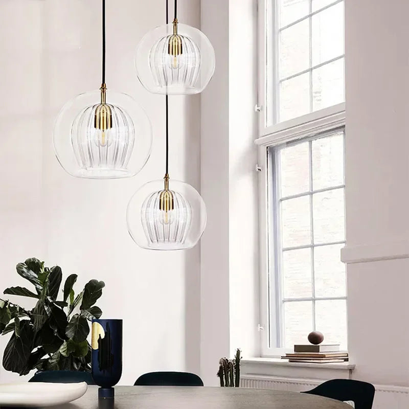 Glass Designer Pendant Light Caera