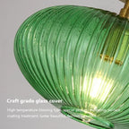 Glass Smoked Pendant Light Halion