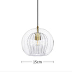 Transparent Clear Glass Pendant Light Haldrix – Product Detail 6