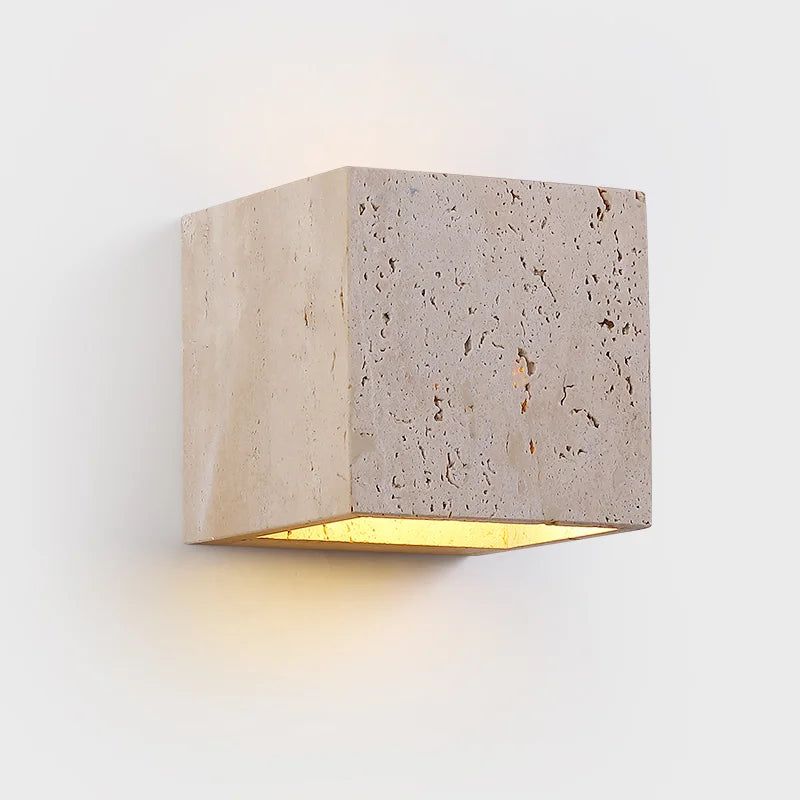Sculptural Stone Outdoor Light Elmon – Product Detail 5