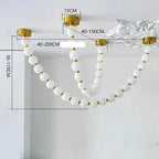 Sleek Metal Linear Chandelier Linearis – Product Detail 10