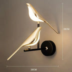 Polished Bird Sculptural Wall Sconce Asrioth – Product Detail 7