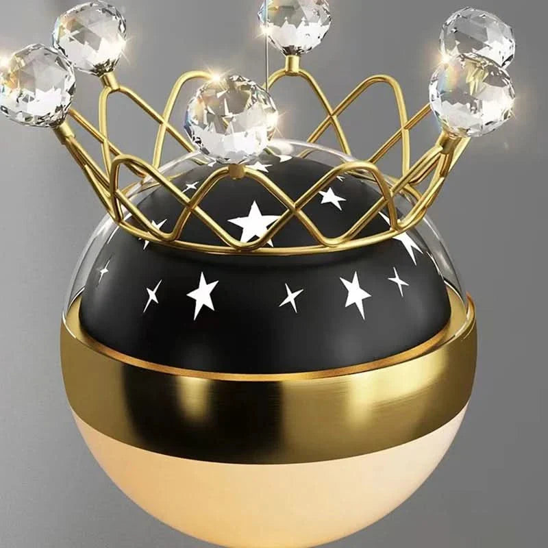 Celestial Crystal Moon Pendant Light Orbeth – Product Detail 12