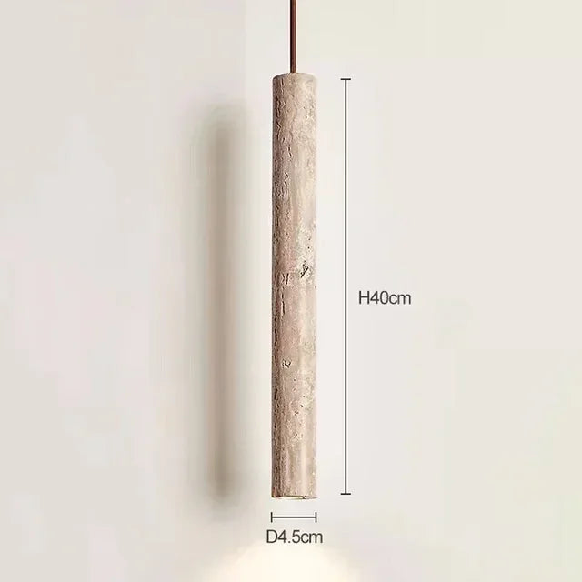 Sculptural Stone Vessel Pendant Light Dorixa – Product Detail 5