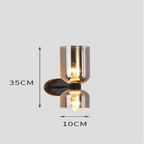 Mouth-Blown Glass Wall Sconce Camix – Product Detail 6