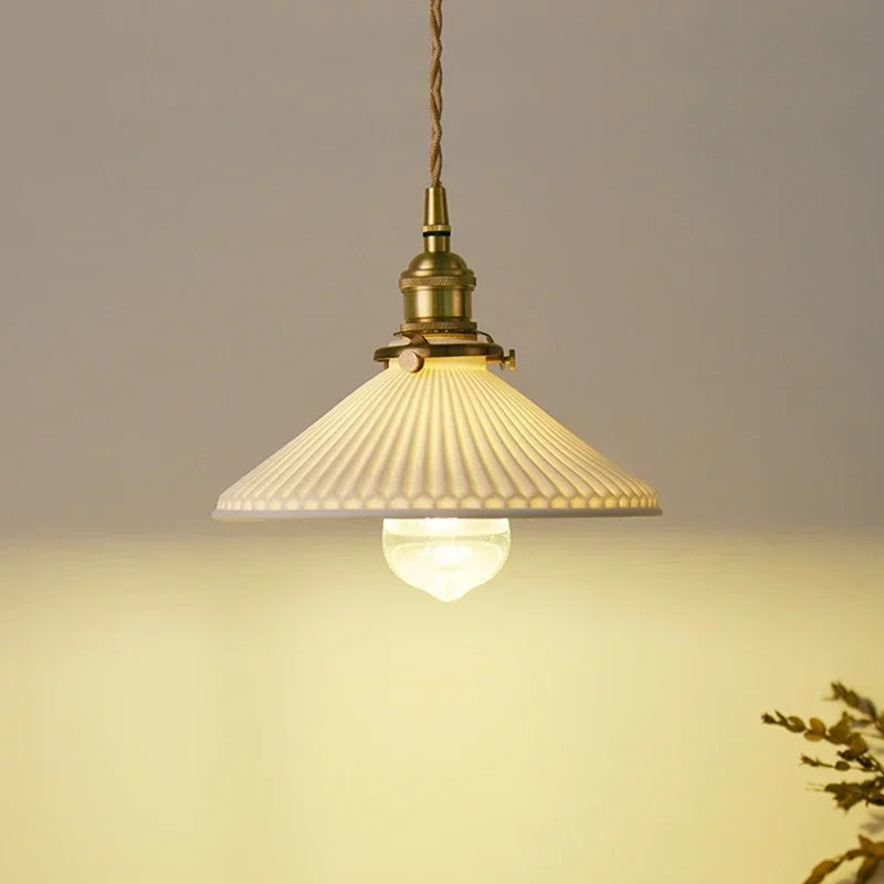Nordic Sculptural Glass Pendant Light Nsaelix – Hero Shot