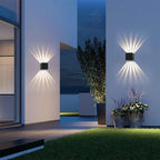Minimalist Aluminum Square Outdoor Light Valorin – Lifestyle View 4