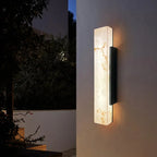Nordic Marble Outdoor Wall Sconce – Marbreux