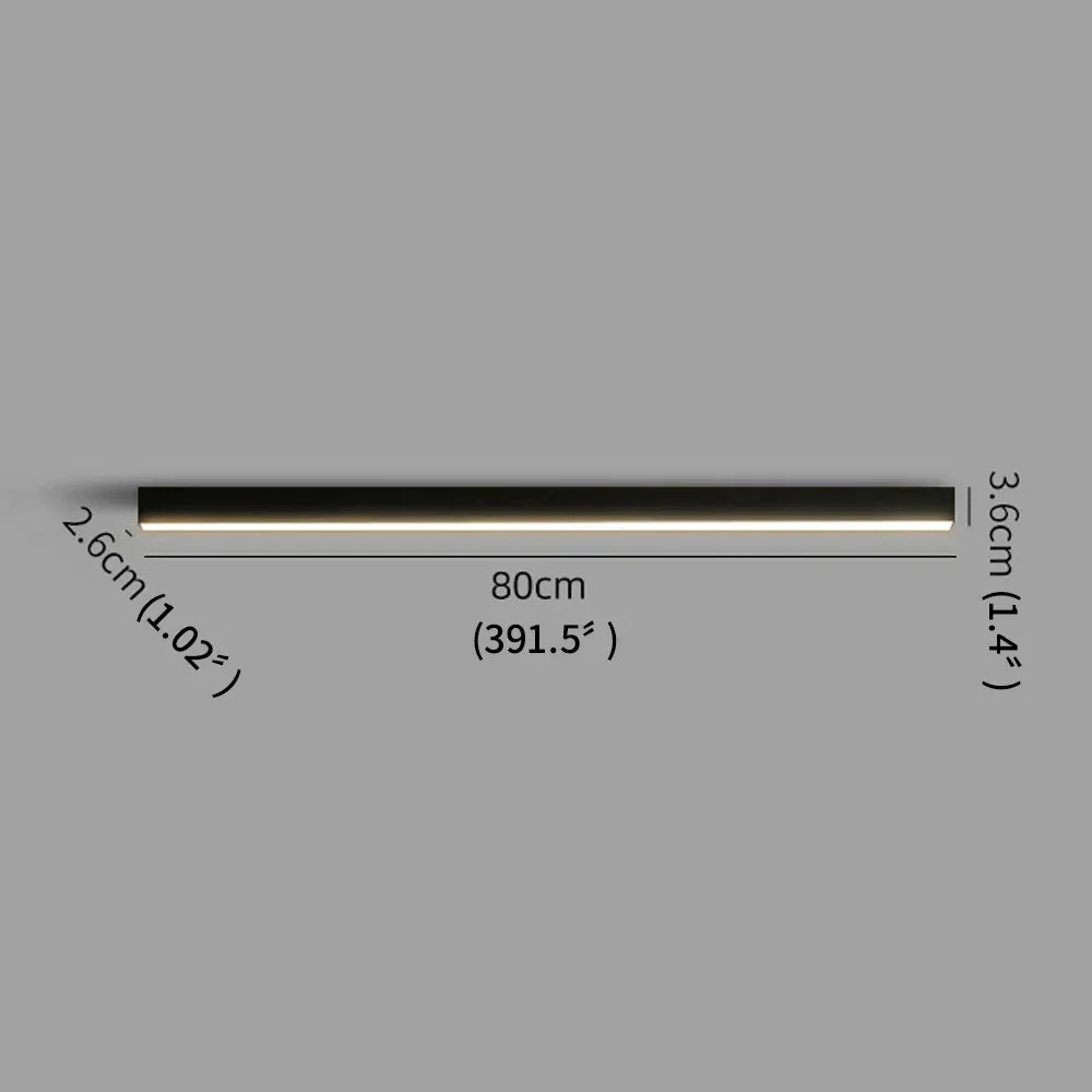 Elegant Linear Aluminum Ceiling Light Prylux – Product Detail 10