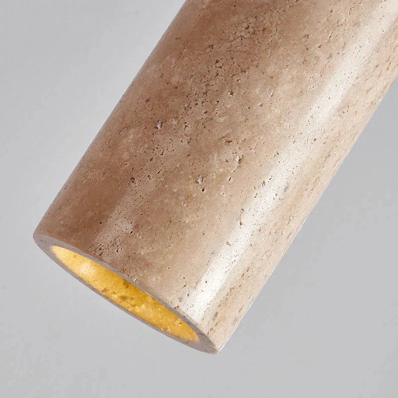 Round Stone Minimalist Pendant Light Cadexion – Lifestyle View 4
