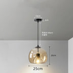 Industrial Glass Globe Pendant Light – Orbeon – Product Detail 12