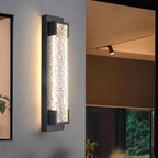 Ecrivox Steel Linear Outdoor Wall Sconce