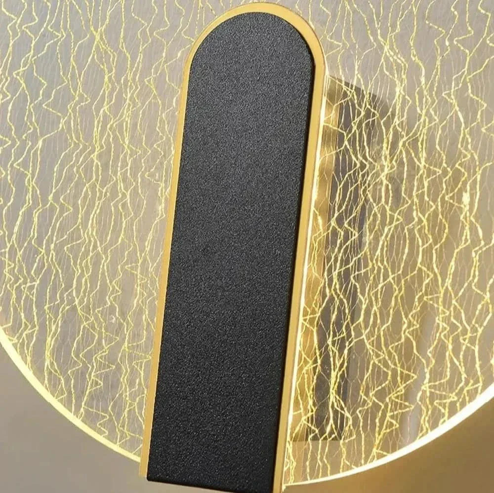 Black Contemporary Wall Sconce Barelo