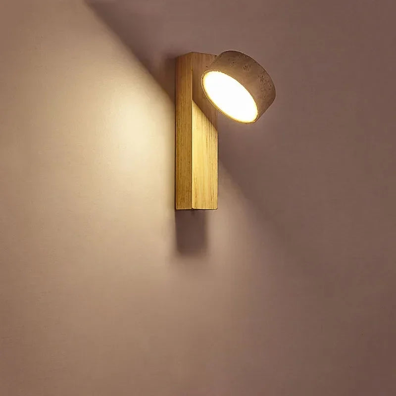 Wabi-Sabi Ceramic Wall Sconce Murvex – Hero Shot