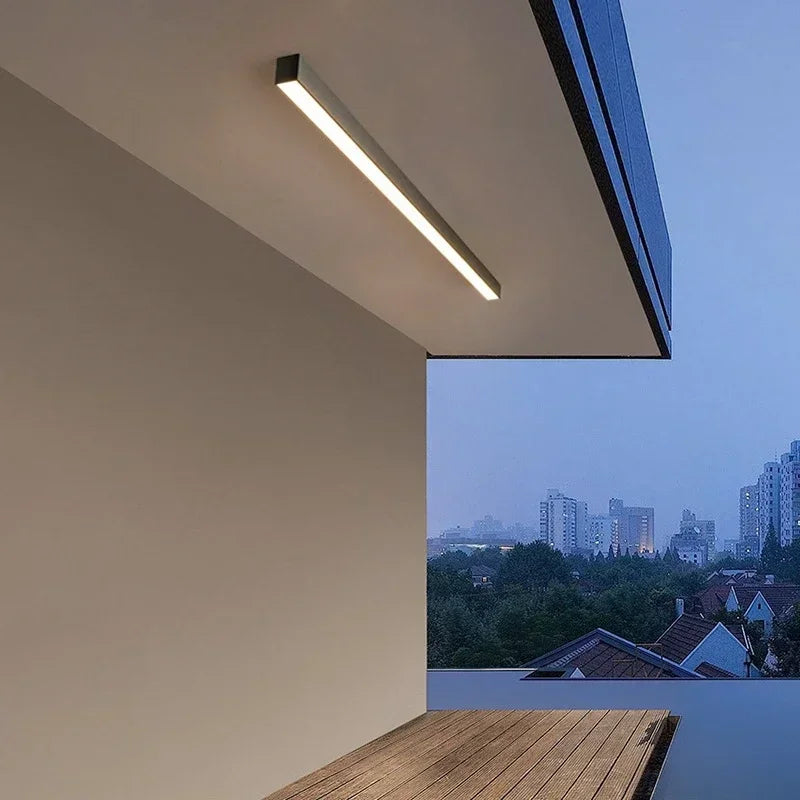 Elegant Linear Aluminum Ceiling Light Prylux – Product Detail 14