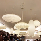 Soft Cloth Lantern Pendant Light Vraelorn – Hero Shot