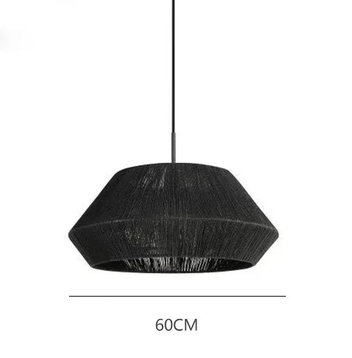 Hand-Woven Rattan Meditative Pendant Light Serova – Product Detail 13