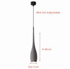 Industrial Black Metal Pendant Light Galvorin – Product Detail 16