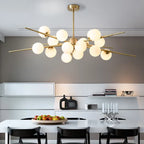 Sculptural Aluminum Ring Chandelier Orventis – Product Detail 11