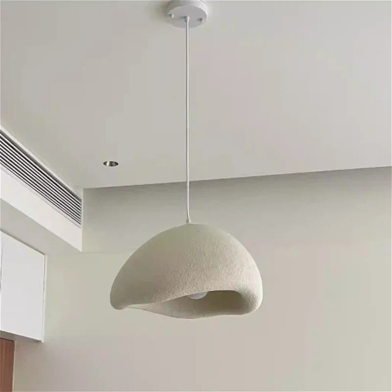 Organic Cloud Pendant Light Velvorath – White Finish Lifestyle