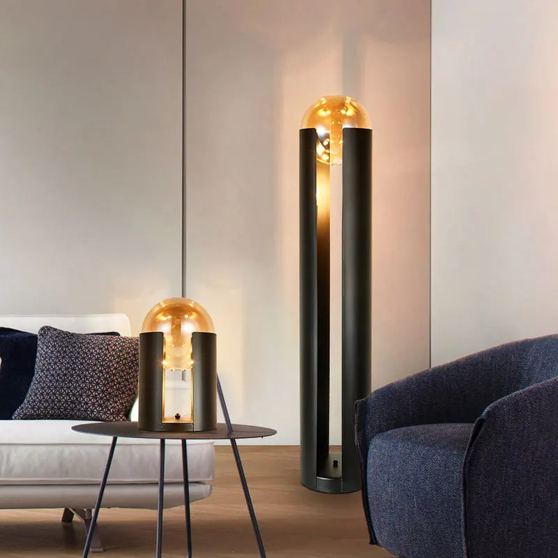Postmodern Metal Arc Floor Lamp Deronis – Product Detail 10