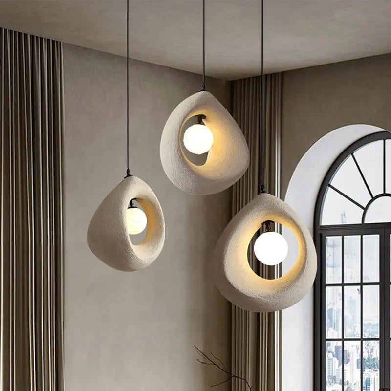 Minimal Polymer Dome Pendant Light Dsaeloria – Hero Shot