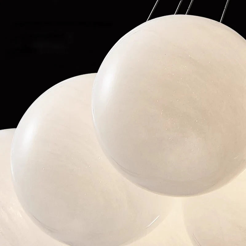 Frosted Glass Bubble Cluster Chandelier – Pbelion – Product Detail 5