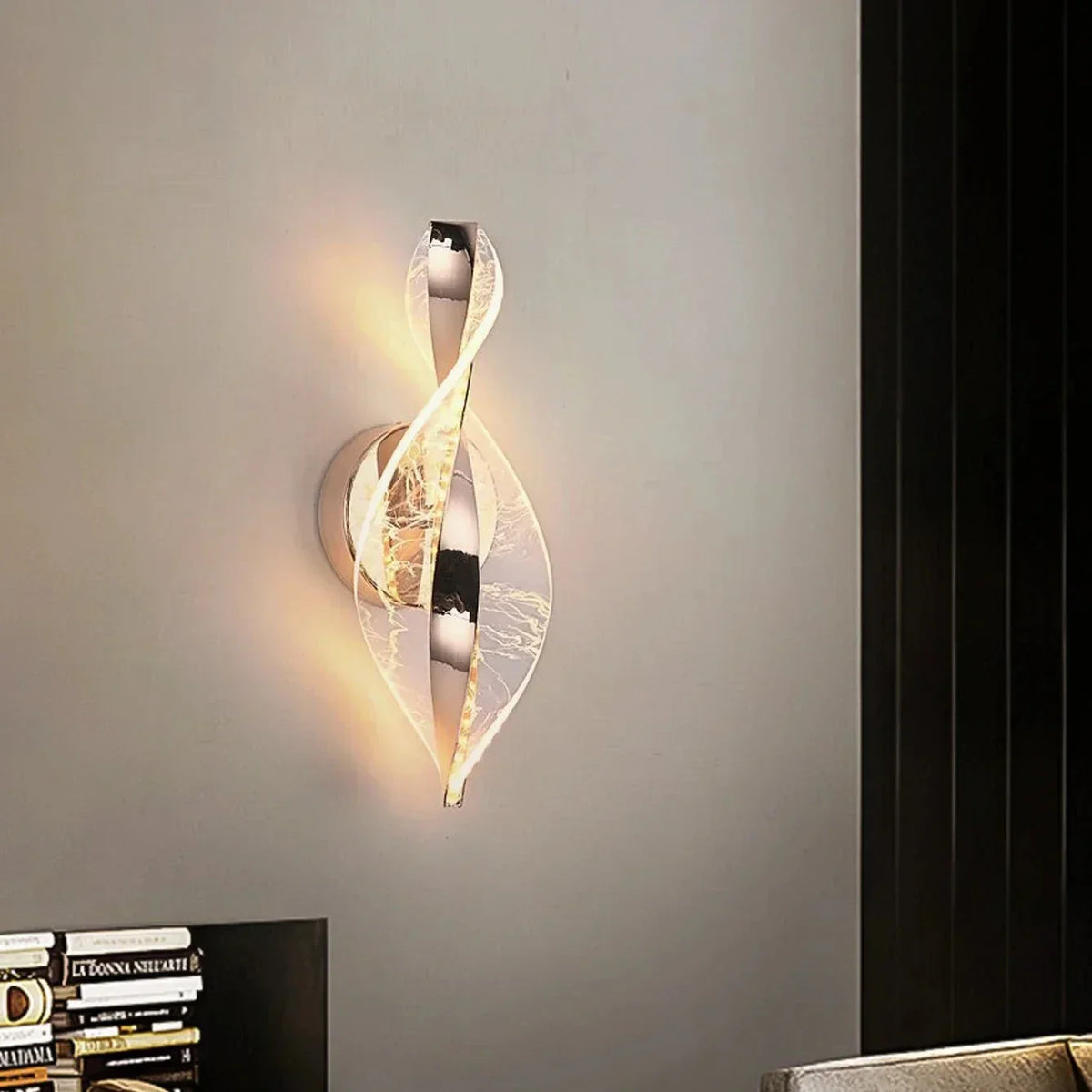 Organic Acrylic Cloud Wall Sconce Binora – Product Detail 12