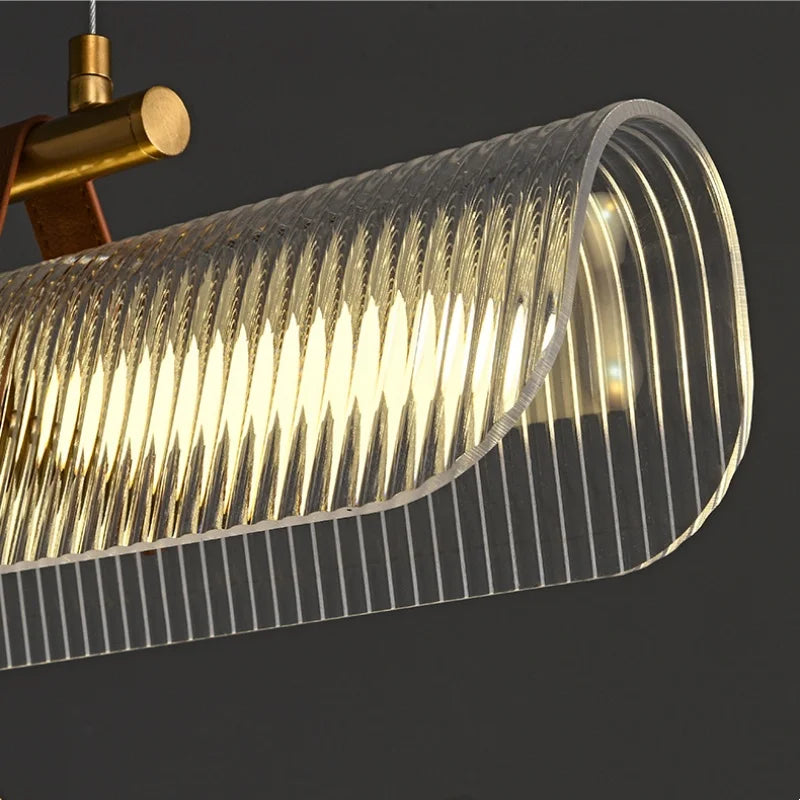 Sleek Metal Linear Pendant Light – Auelvix – Product Detail 5