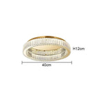 Modern Metal Flush Mount Chandelier Axmon – Product Detail 5