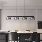 Minimalist Linear Flush Pendant Light Casovex – Product Detail 12