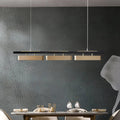 Cavero Linear Pendant Light – 140cm 3-Head Version Over Dining Table