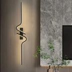 Premium Linear Aluminum Wall Sconce Talvorn – Hero Shot