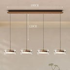 Double Layer Glass Drum LED Pendant Light – Ebelindra – Product Detail 6